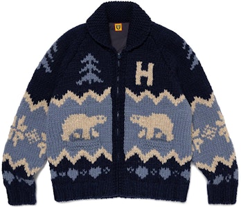 HUMAN MADE FW23 北極熊針織拉鍊毛衣 男女適用 HM26JK023 Buy HUMAN MADE FW23 北極熊針織拉鍊毛衣 男女適用 HM26JK023