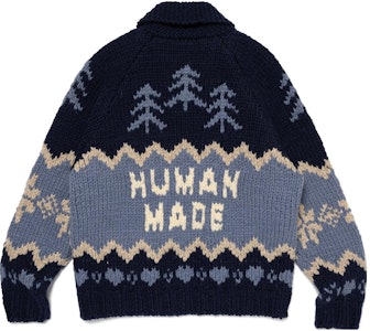 HUMAN MADE FW23 北極熊針織拉鍊毛衣 男女適用 HM26JK023 Lookbook HUMAN MADE FW23 北極熊針織拉鍊毛衣 男女適用 HM26JK023