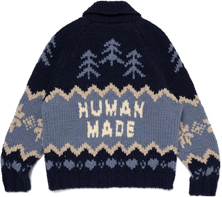 HUMAN MADE FW23 北極熊針織拉鍊毛衣 男女適用 HM26JK023 Lookbook HUMAN MADE FW23 北極熊針織拉鍊毛衣 男女適用 HM26JK023