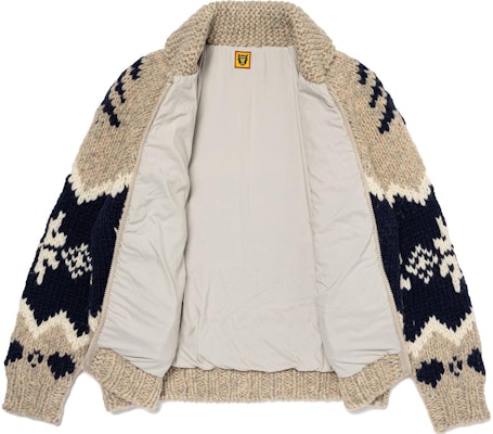 HUMAN MADE FW23 北極熊針織拉鍊毛衣 男女適用 HM26JK023 Sizing HUMAN MADE FW23 北極熊針織拉鍊毛衣 男女適用 HM26JK023