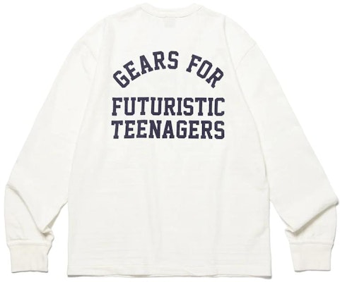 Camiseta Unisex de Manga Larga HUMAN MADE FW23 Logo Retro Universitario. HM26CS010 Shop Camiseta Unisex de Manga Larga HUMAN MADE FW23 Logo Retro Universitario. HM26CS010