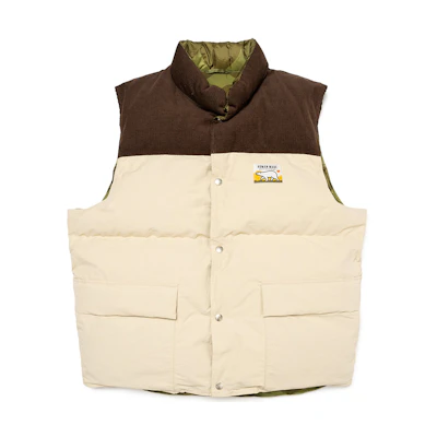 HUMAN MADE FW23 Reversible Puffer Vest Unisex - Fall/Winter Collection. HM26JK030