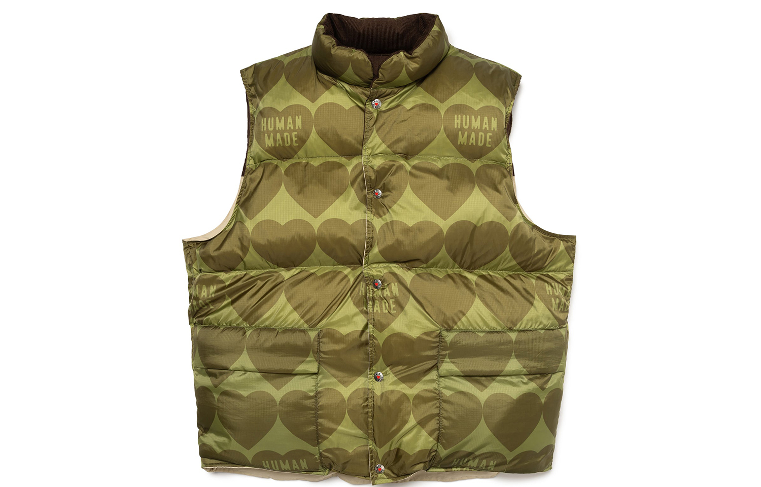 HUMAN MADE FW23 Reversible Puffer Vest Unisex - Fall/Winter Collection. HM26JK030 圖 8