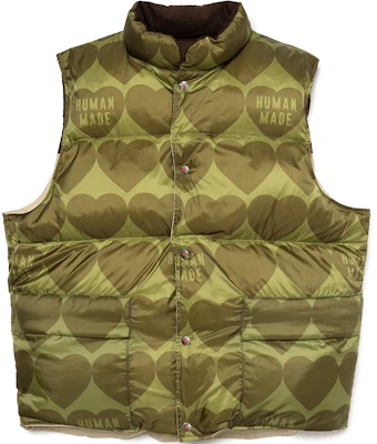 HUMAN MADE FW23 リバーシブル パファーベスト ユニセックス - 秋冬コレクション HM26JK030 Cheap HUMAN MADE FW23 リバーシブル パファーベスト ユニセックス - 秋冬コレクション HM26JK030