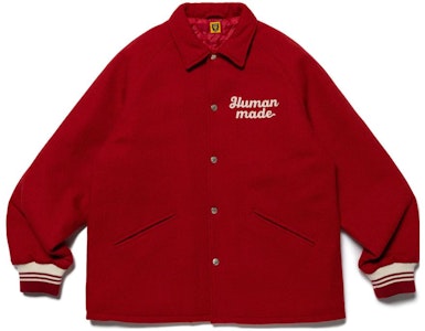 HUMAN MADE FW23 徽章刺繡設計男女同款棒球夾克 HM26JK015 Sizing HUMAN MADE FW23 徽章刺繡設計男女同款棒球夾克 HM26JK015