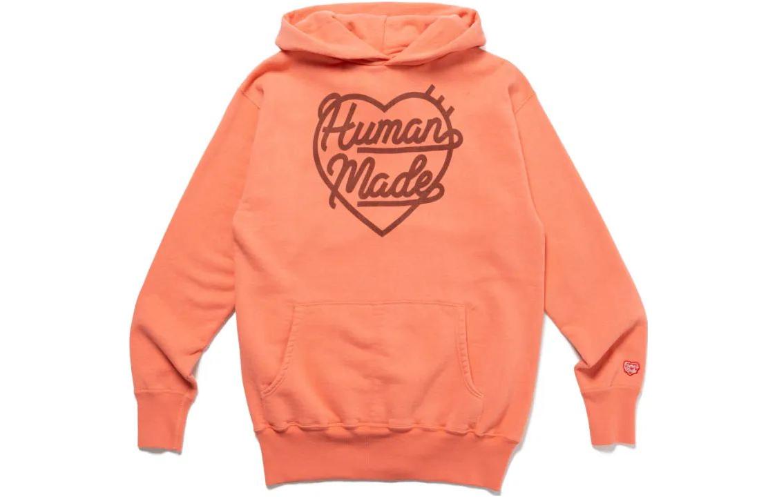 HUMAN MADE FW23 Unisex Cotton Print Hoodie Workwear Series. HM26CS016