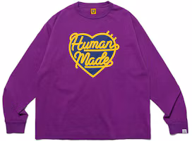 Order HUMAN MADE FW23 男女款棉質印花長袖T恤工裝系列 HM26CS007