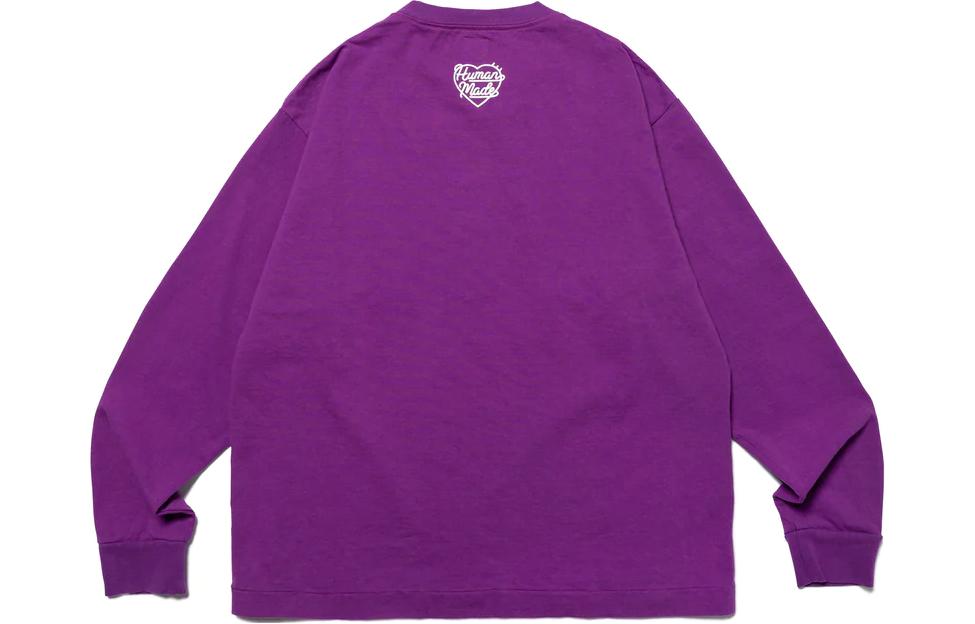 Lookbook Camiseta Manga Larga Unisex de Algodón HUMAN MADE FW23 Serie Workwear. HM26CS007