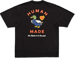 HUMAN MADE FW24 Heart & Cute Duck Graphic Unisex Short Sleeve T-Shirt. HM28TE002 HUMAN MADE FW24 Heart & Cute Duck Graphic Unisex Short Sleeve T-Shirt. HM28TE002