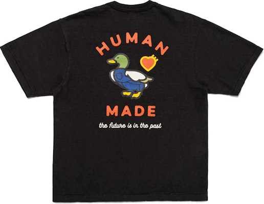 Camiseta Unisex HUMAN MADE FW24 Corazón & Pato Bonito Gráfico Manga Corta. HM28TE002 Buy Camiseta Unisex HUMAN MADE FW24 Corazón & Pato Bonito Gráfico Manga Corta. HM28TE002