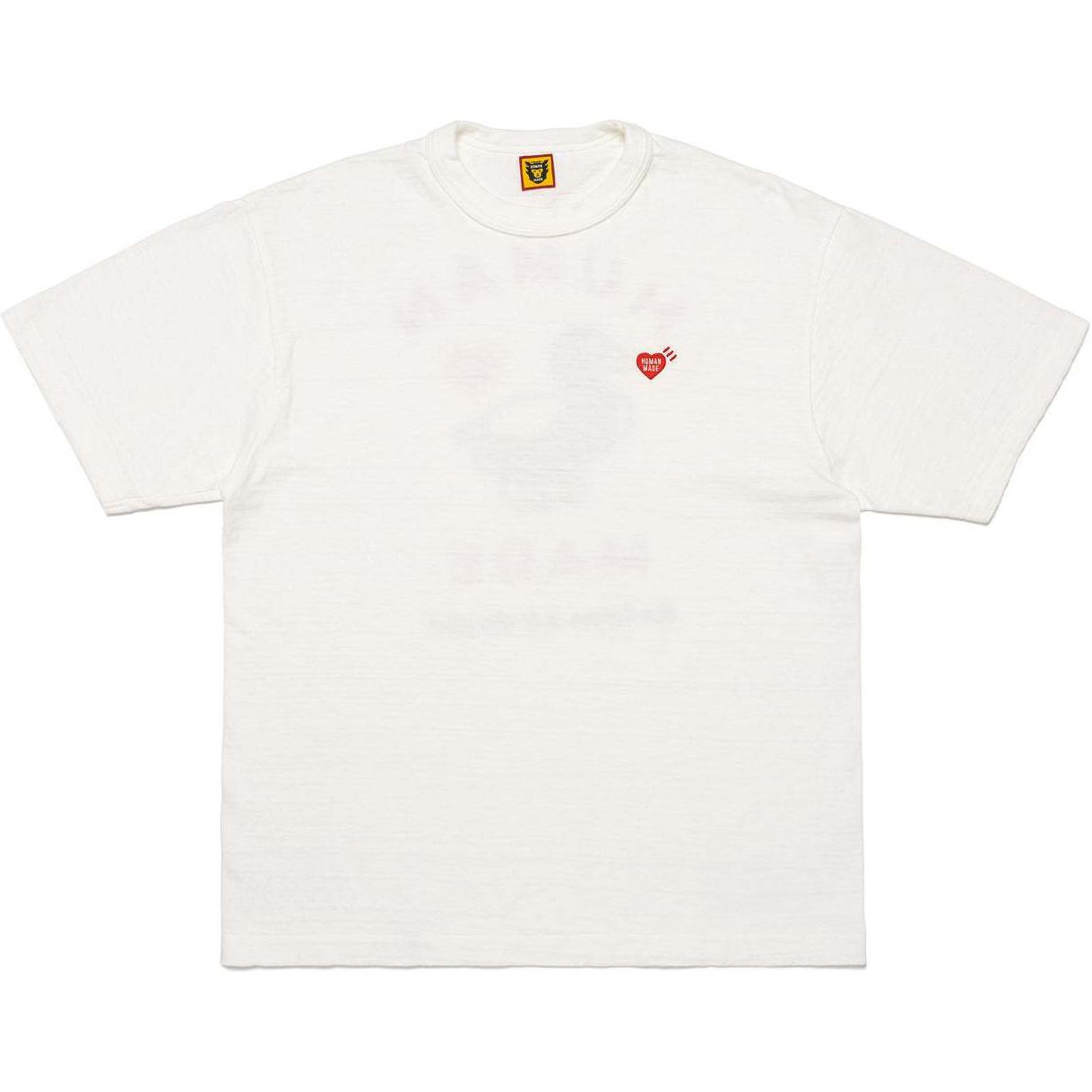 Lookbook Camiseta Unisex HUMAN MADE FW24 Corazón & Pato Bonito Gráfico Manga Corta. HM28TE002