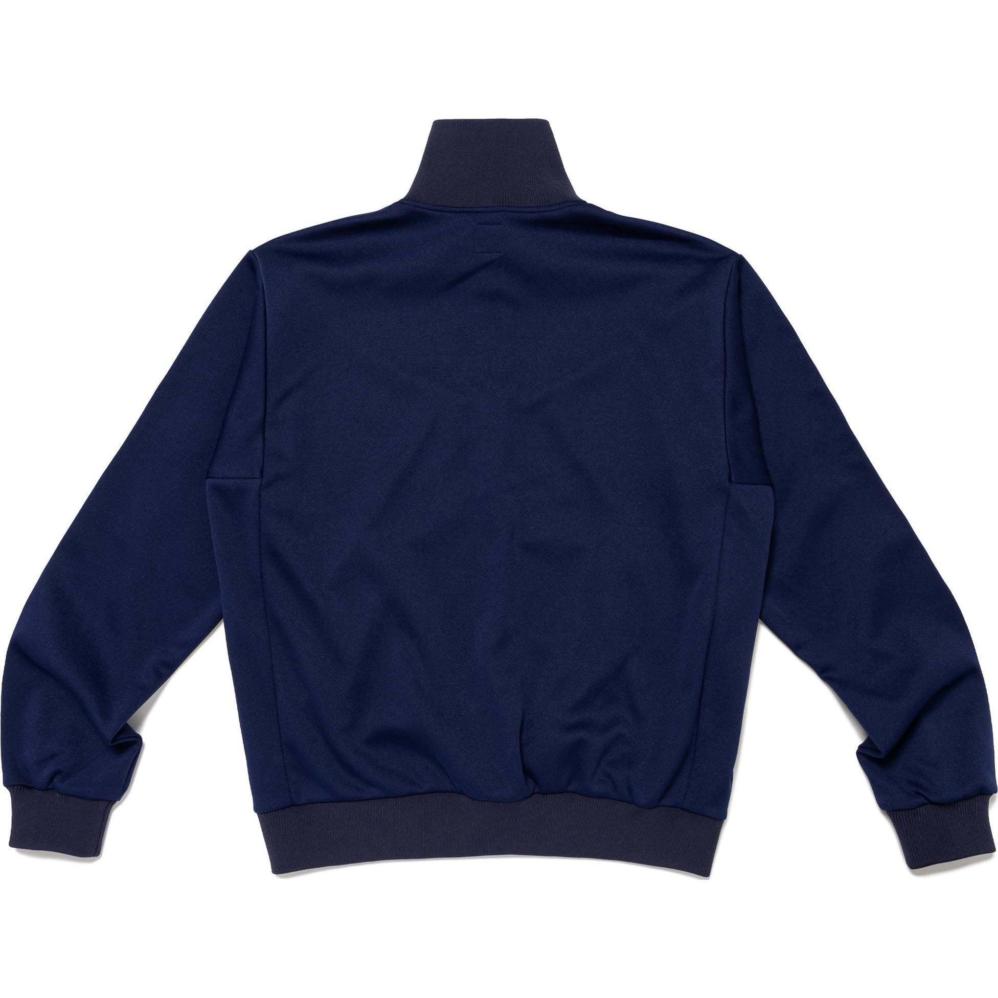 Purchase HUMAN MADE FW24 Heart Embroidery High Neck Ribbed Baseball Zip Jacket Unisex HM28JK043