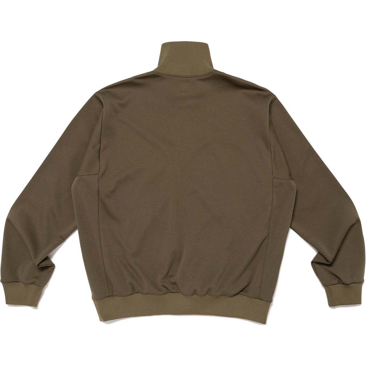 Cheap HUMAN MADE FW24 Heart Embroidery High Neck Ribbed Baseball Zip Jacket Unisex HM28JK043