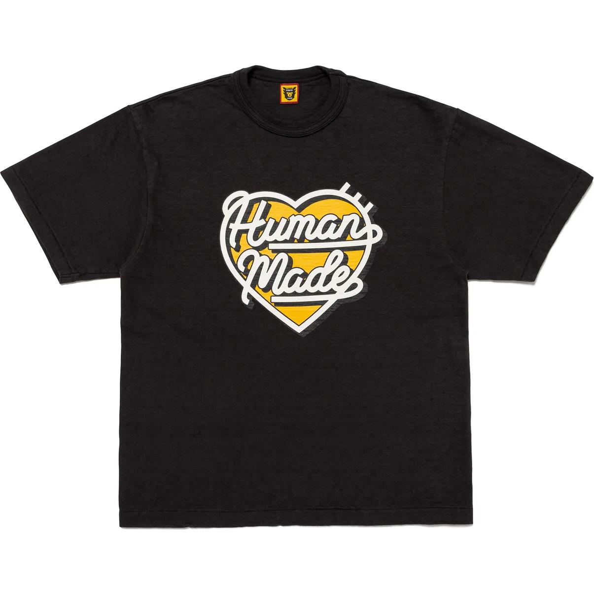 HUMAN MADE FW24 Heart Logo Crewneck T-Shirt Unisex HM28TE008 圖 4