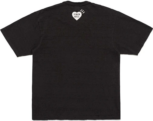 휴먼 메이드 FW24 하트 로고 크루넥 티셔츠 유니섹스 HM28TE008 Purchase 휴먼 메이드 FW24 하트 로고 크루넥 티셔츠 유니섹스 HM28TE008