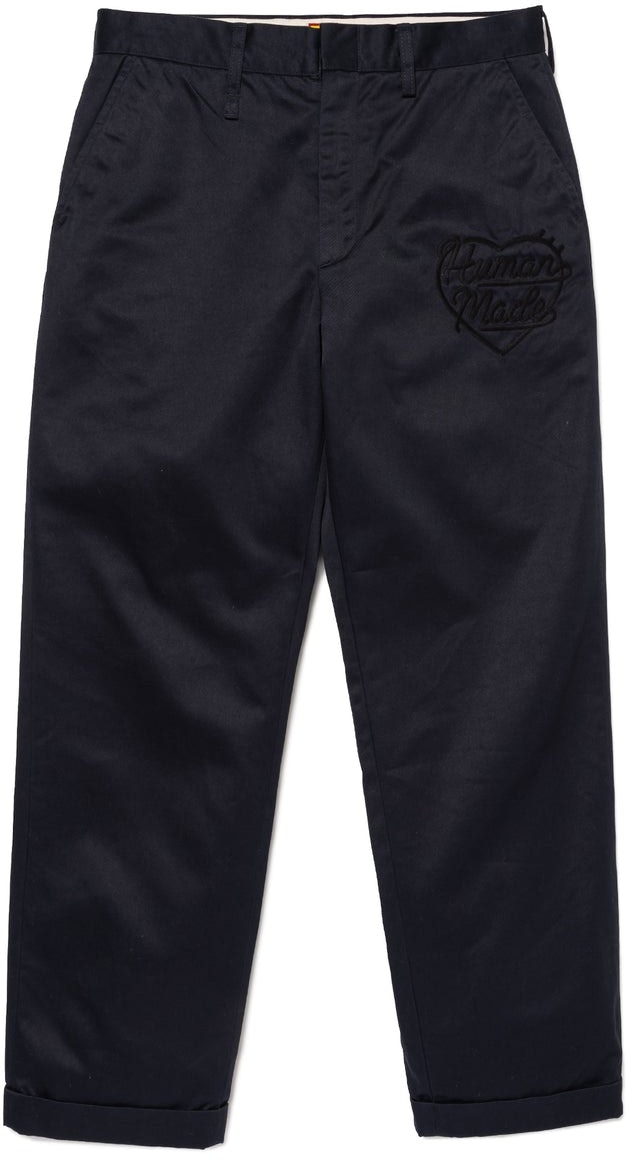 human-made-fw-24-heart-logo-embroidered-casual-twill-pants-unisex-hm-28-pt-013
