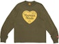 Buy Camiseta Unisex Human Made FW24 Manga Larga Oversized con Logo de Corazón. HM28CS035