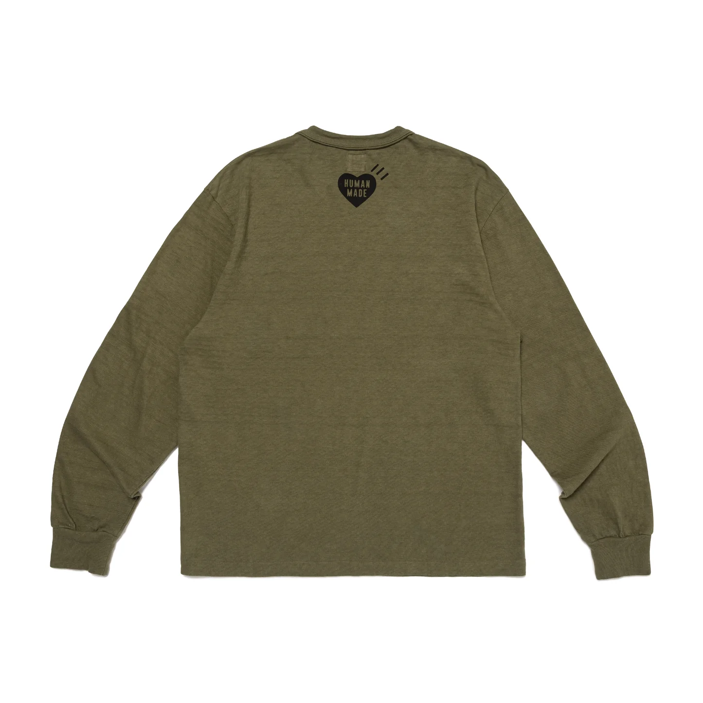 Purchase Camiseta Unisex Human Made FW24 Manga Larga Oversized con Logo de Corazón. HM28CS035