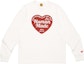 Details for Camiseta Unisex Human Made FW24 Manga Larga Oversized con Logo de Corazón. HM28CS035