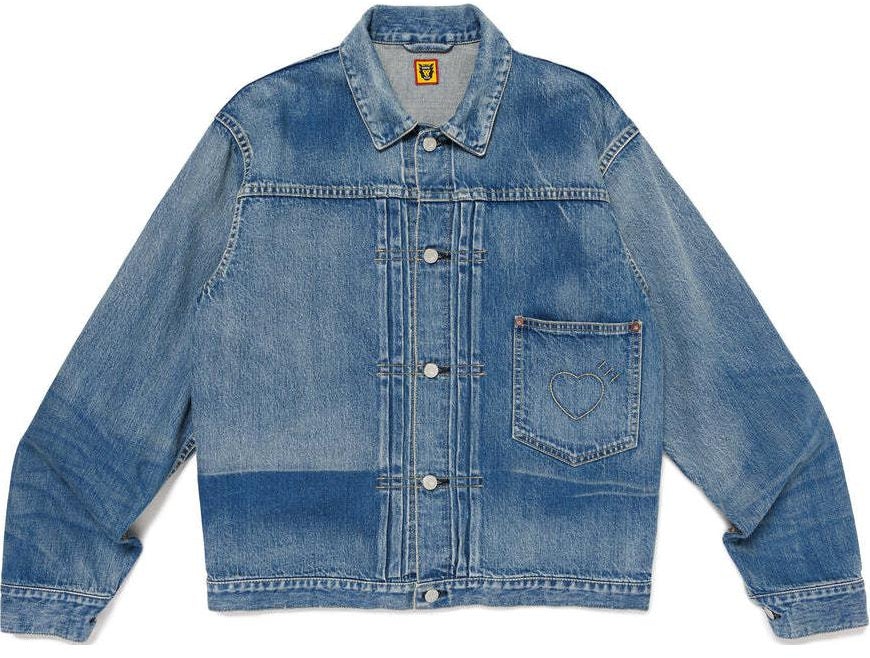 human-made-fw-24-indigo-denim-jacket-heart-embroidery-unisex-vintage-style-hm-28-jk-007