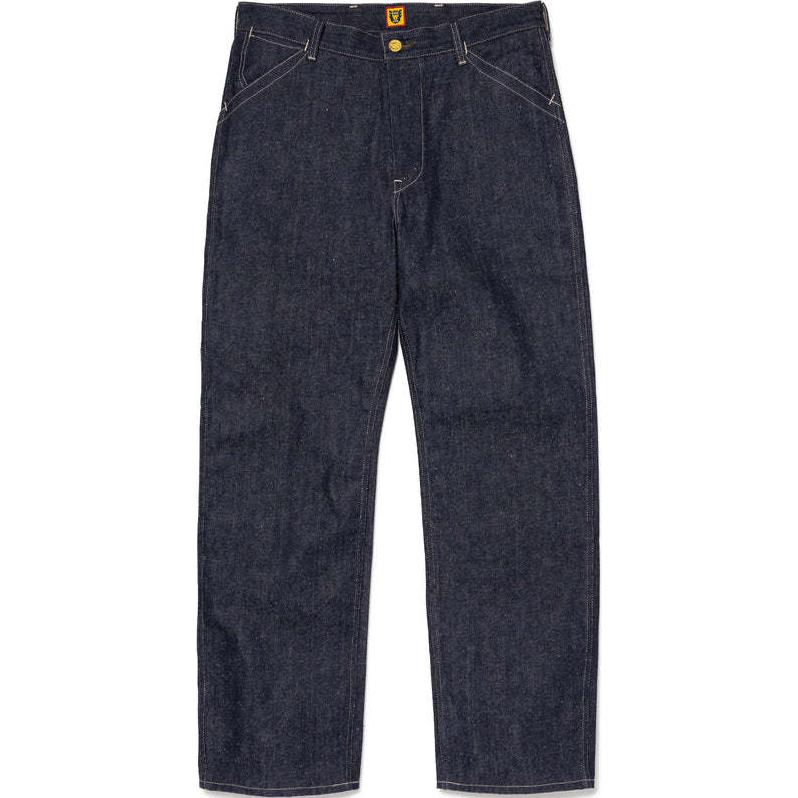 Order HUMAN MADE FW24 靛蓝色男女通穿心形标多口袋牛仔裤。 HM28PT001