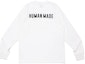 Lookbook HUMAN MADE FW24 Camiseta Unisex Manga Larga con Logo Estampado Ribeteado. HM28CS038