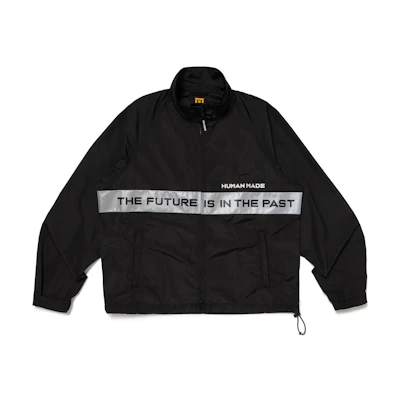 HUMAN MADE FW24 Reflective Lettering Zip-Up Jacket Unisex HM28JK042