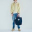 Shop HUMAN MADE FW24 Retro Button Ribbed Letter Embroidery Jacket Yellow Unisex. HM28JK017