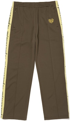 휴먼 메이드 FW24 유니섹스 하트 자수 니트 스트레이트 레그 스웻팬츠. HM28PT023 Order 휴먼 메이드 FW24 유니섹스 하트 자수 니트 스트레이트 레그 스웻팬츠. HM28PT023