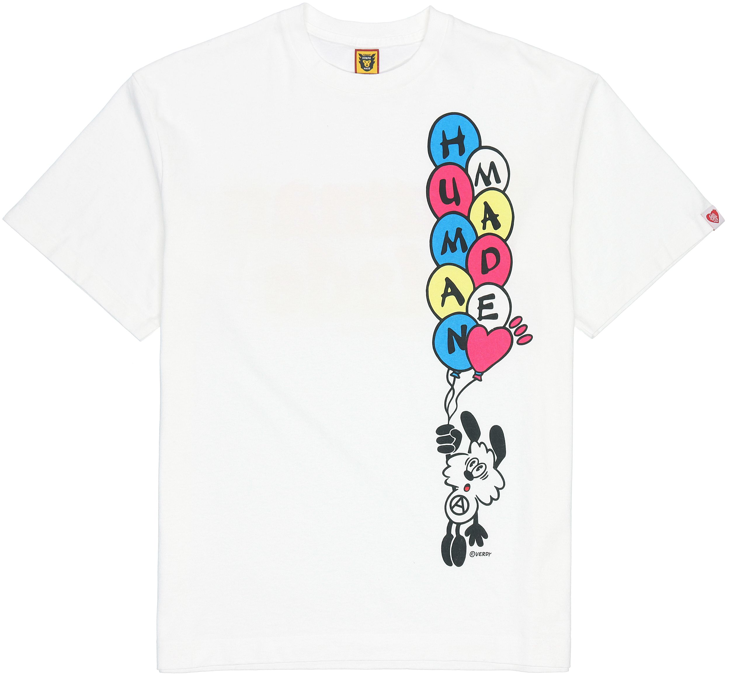 HUMAN MADE Girls Don’t Cry Balloon Logo Print Unisex Regular T-Shirt. XX23TE001 圖 4