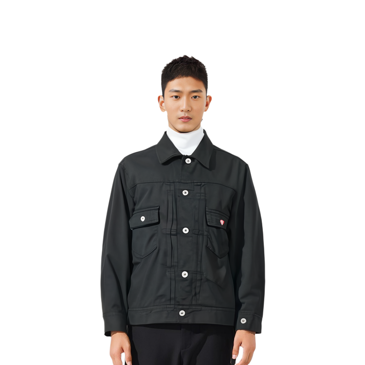 HUMAN MADE Girls Don’t Cry SS23 Collab Black Work Jacket Unisex. XX25JK003 圖 4