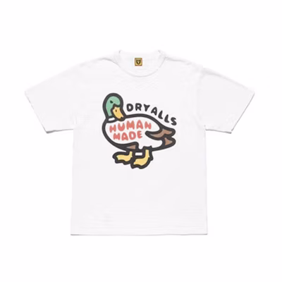 HUMAN MADE Harajuku Duck Print Unisex Short Sleeve T-Shirt HM20TE001