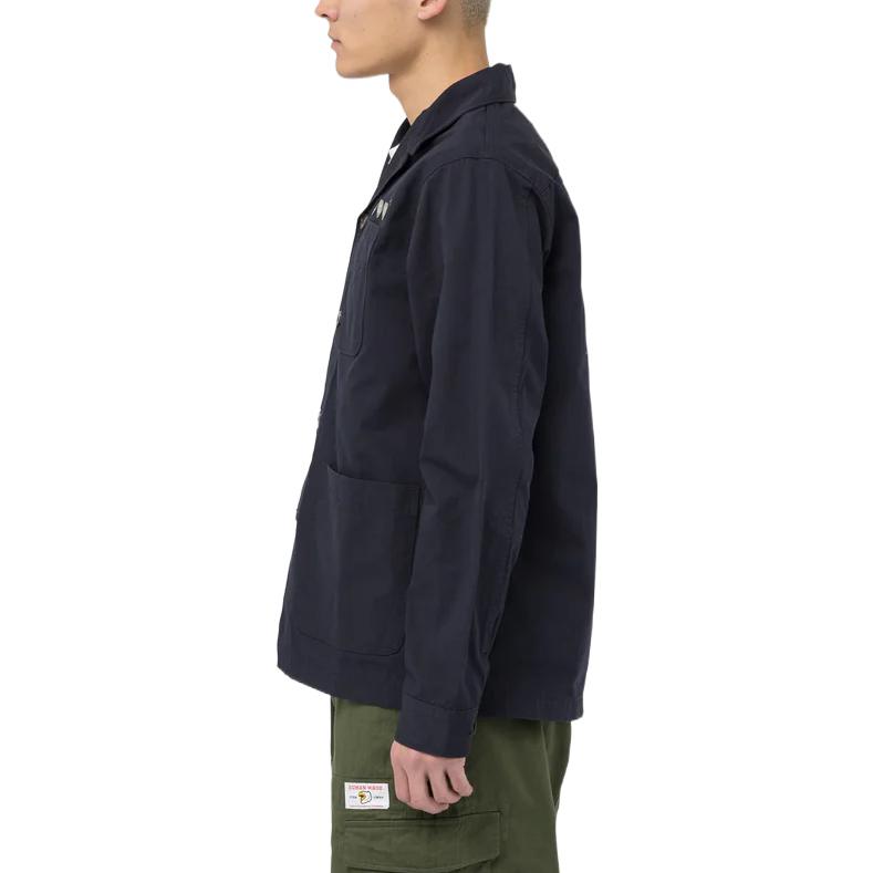 Details for 휴먼메이드 하트 로고 프린트 버튼업 긴팔 셔츠 - 유니섹스. HM25JK029