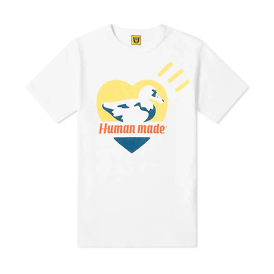 HUMAN MADE Heart Duck Graphic T-Shirt HM19TE017