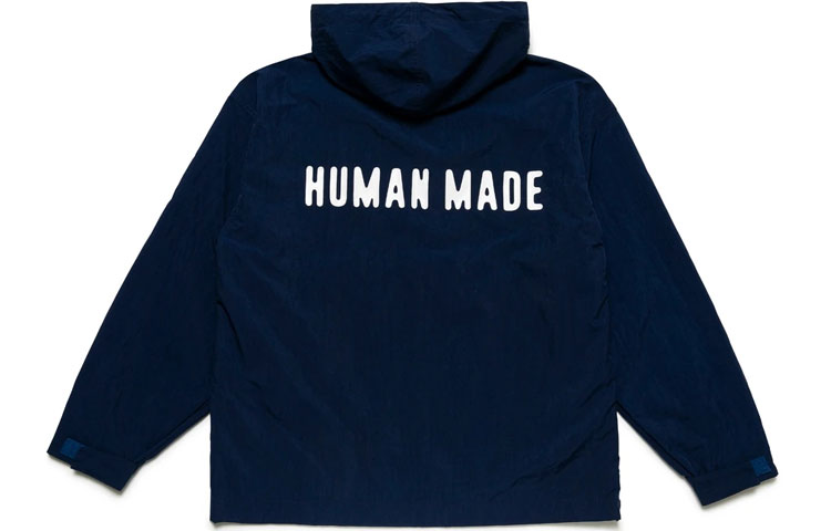 Shop HUMAN MADE Jaket Kasual Logo Hati Fashion Outerwear. HM21JK011