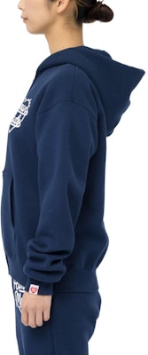 HUMAN MADE Heart Logo Embroidered Zip Hoodie Unisex HM24CS042 Details for HUMAN MADE Heart Logo Embroidered Zip Hoodie Unisex HM24CS042