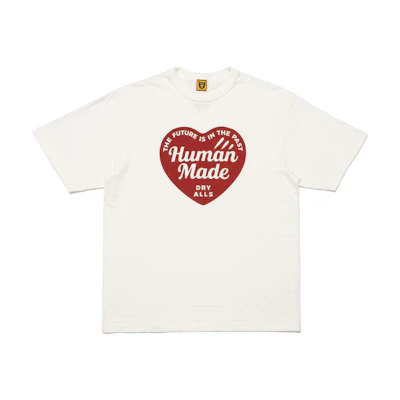 HUMAN MADE Heart Logo Graphic Print Unisex Crewneck Short Sleeve T-Shirt HM28TE007