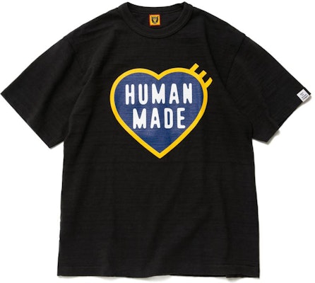 HUMAN MADE ハートロゴ ルーズフィット クルーネック 半袖 Tシャツ ユニセックス HM23TE001 Order HUMAN MADE ハートロゴ ルーズフィット クルーネック 半袖 Tシャツ ユニセックス HM23TE001