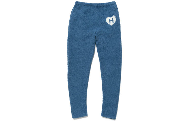 HUMAN MADE Heart Logo Plush Sweatpants Unisex Casual Pants. HM22PT011