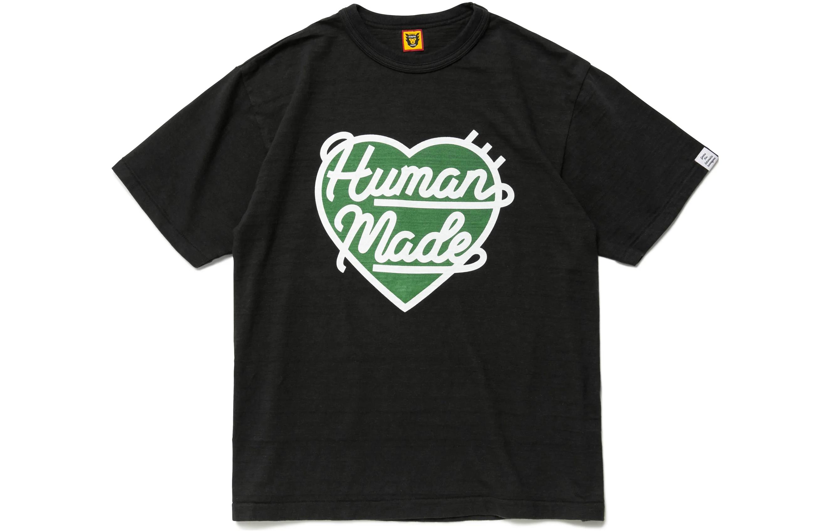 HUMAN MADE Heart Logo Printed Unisex Short Sleeve T-Shirt HM23TE025 圖 2