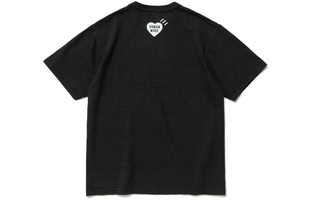 HUMAN MADE Heart Logo Printed Unisex Short Sleeve T-Shirt HM23TE025 圖 3