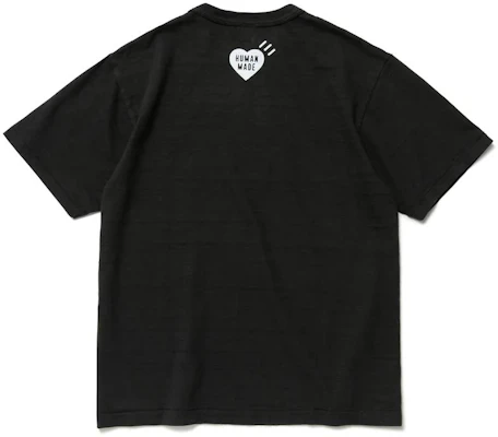 HUMAN MADE Heart Logo Printed Unisex Short Sleeve T-Shirt HM23TE025 Lookbook HUMAN MADE Heart Logo Printed Unisex Short Sleeve T-Shirt HM23TE025