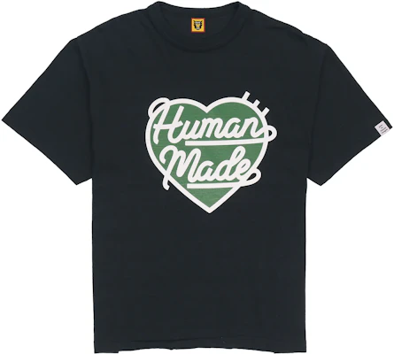 HUMAN MADE Heart Logo Printed Unisex Short Sleeve T-Shirt HM23TE025 Shop HUMAN MADE Heart Logo Printed Unisex Short Sleeve T-Shirt HM23TE025