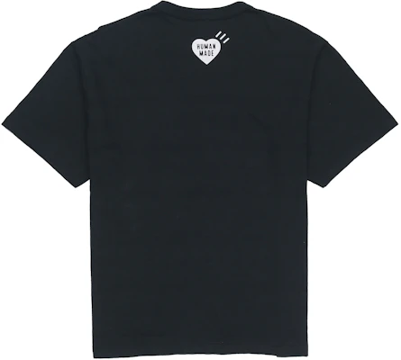 HUMAN MADE Heart Logo Printed Unisex Short Sleeve T-Shirt HM23TE025 Purchase HUMAN MADE Heart Logo Printed Unisex Short Sleeve T-Shirt HM23TE025
