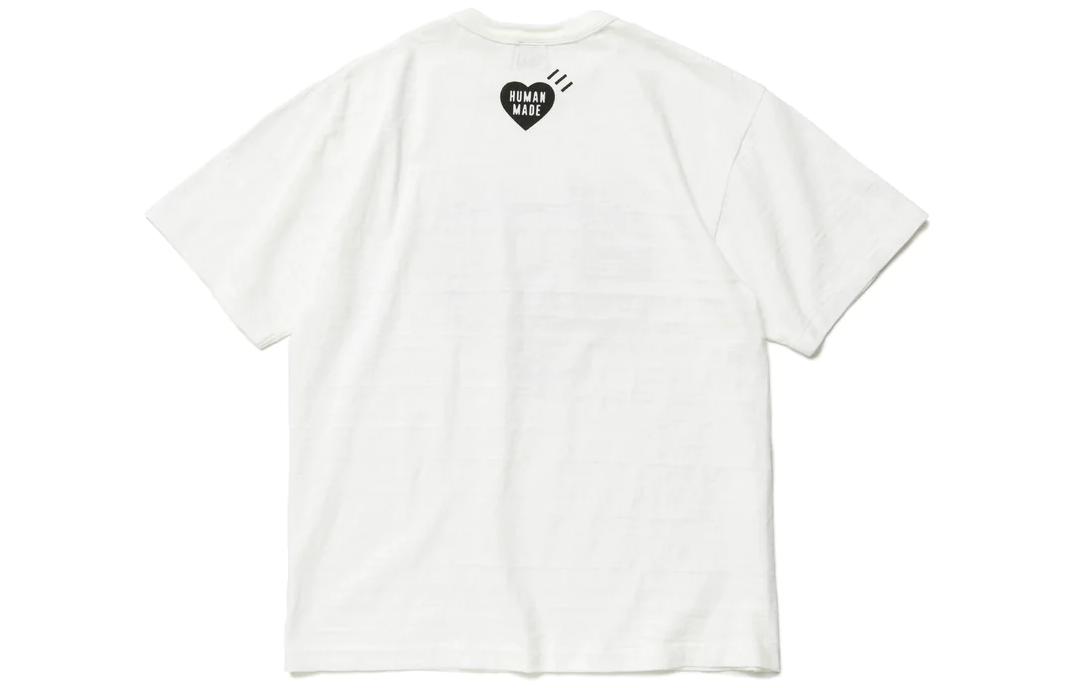HUMAN MADE Heart Logo Printed Unisex Short Sleeve T-Shirt HM23TE025 圖 7