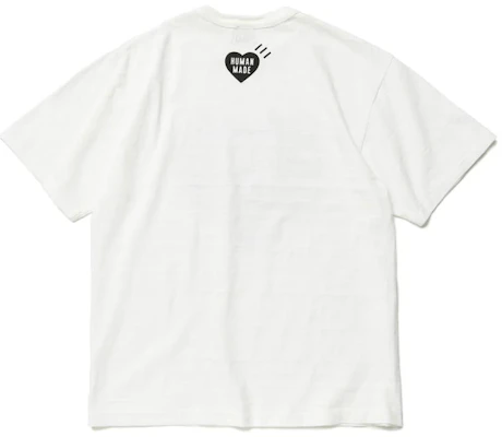 HUMAN MADE Heart Logo Printed Unisex Short Sleeve T-Shirt HM23TE025 Sizing HUMAN MADE Heart Logo Printed Unisex Short Sleeve T-Shirt HM23TE025