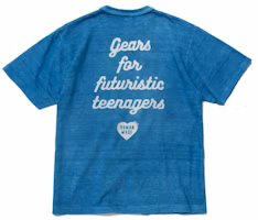 Human Made Indigo Heart Badge T-Shirt Indigo Blue Human Made Indigo Heart Badge T-Shirt Indigo Blue