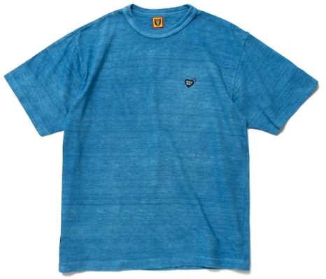Human Made Indigo Heart Badge T-Shirt Indigo Blue Order Human Made Indigo Heart Badge T-Shirt Indigo Blue