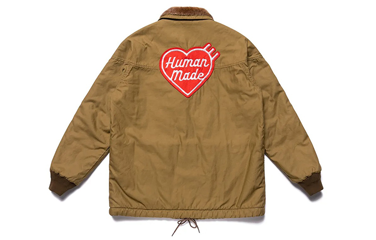 HUMAN MADE Khaki Polar Bear Patch Unisex Jacket HM20JK009 圖 3