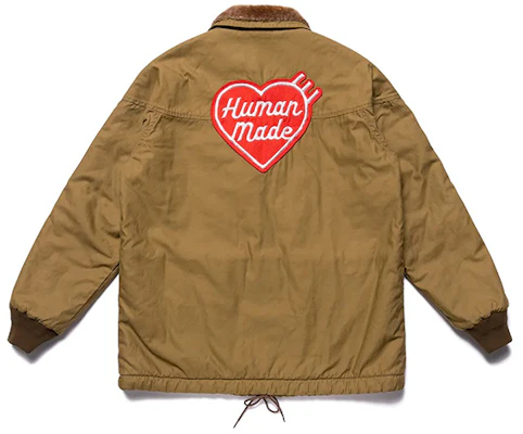 HUMAN MADE 卡其色北极熊补丁男女同款夹克 HM20JK009 Lookbook HUMAN MADE 卡其色北极熊补丁男女同款夹克 HM20JK009